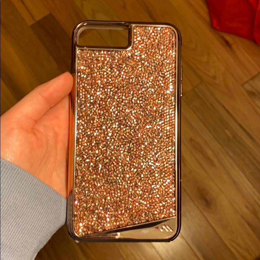 sparkly iphone 7plus/8plus case